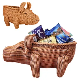 - Wicker Basket - Wicker Baskets For Storage - Hyacinth Baskets - Wicker