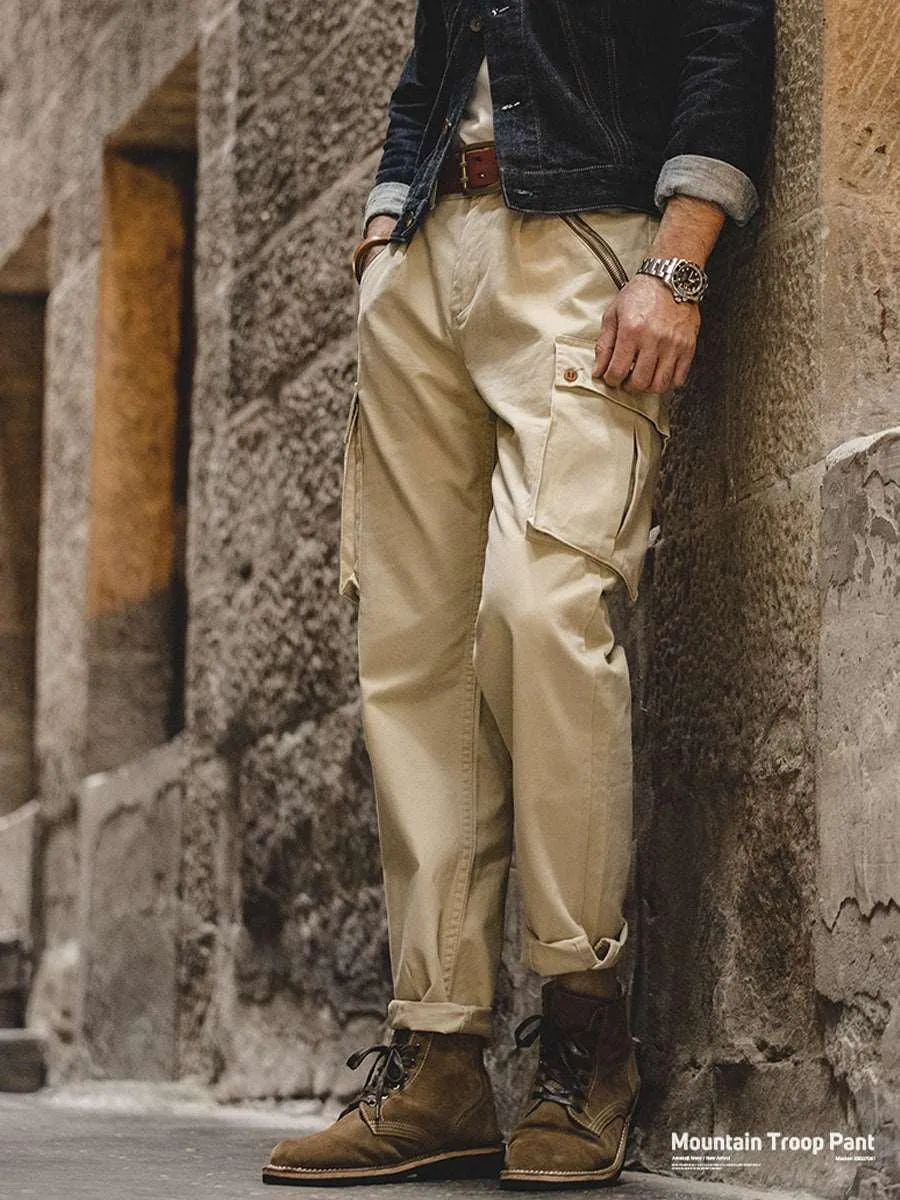 1940s Retro Mountain Troop Pants