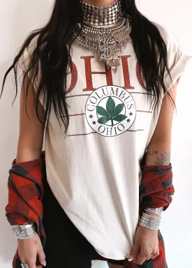 1995 RETRO OHIO SIDE SLIT TEE