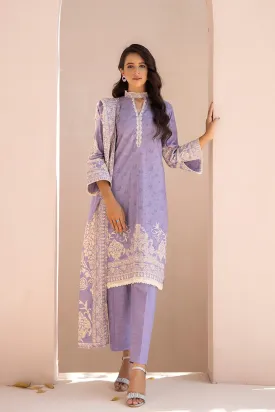 3PC Unstitched Khaddar Suit KKH-2202