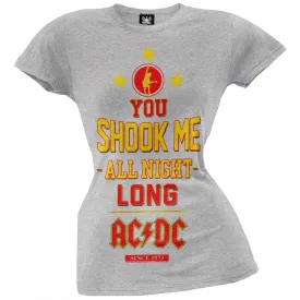 AC/DC You Shook Me Gray T-Shirt