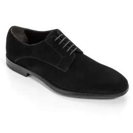 Amedeo Black Suede Derby