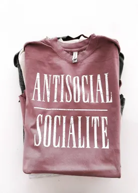 ANTISOCIAL SOCIALITE SIDE SLIT TEE