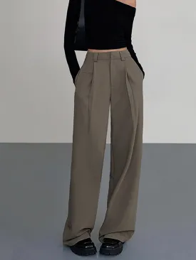 BerryBetty - Business Casual Pleat Dress Pants