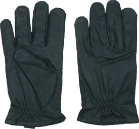 Black - Law Enforcement Cut Resistant Gloves - Leather