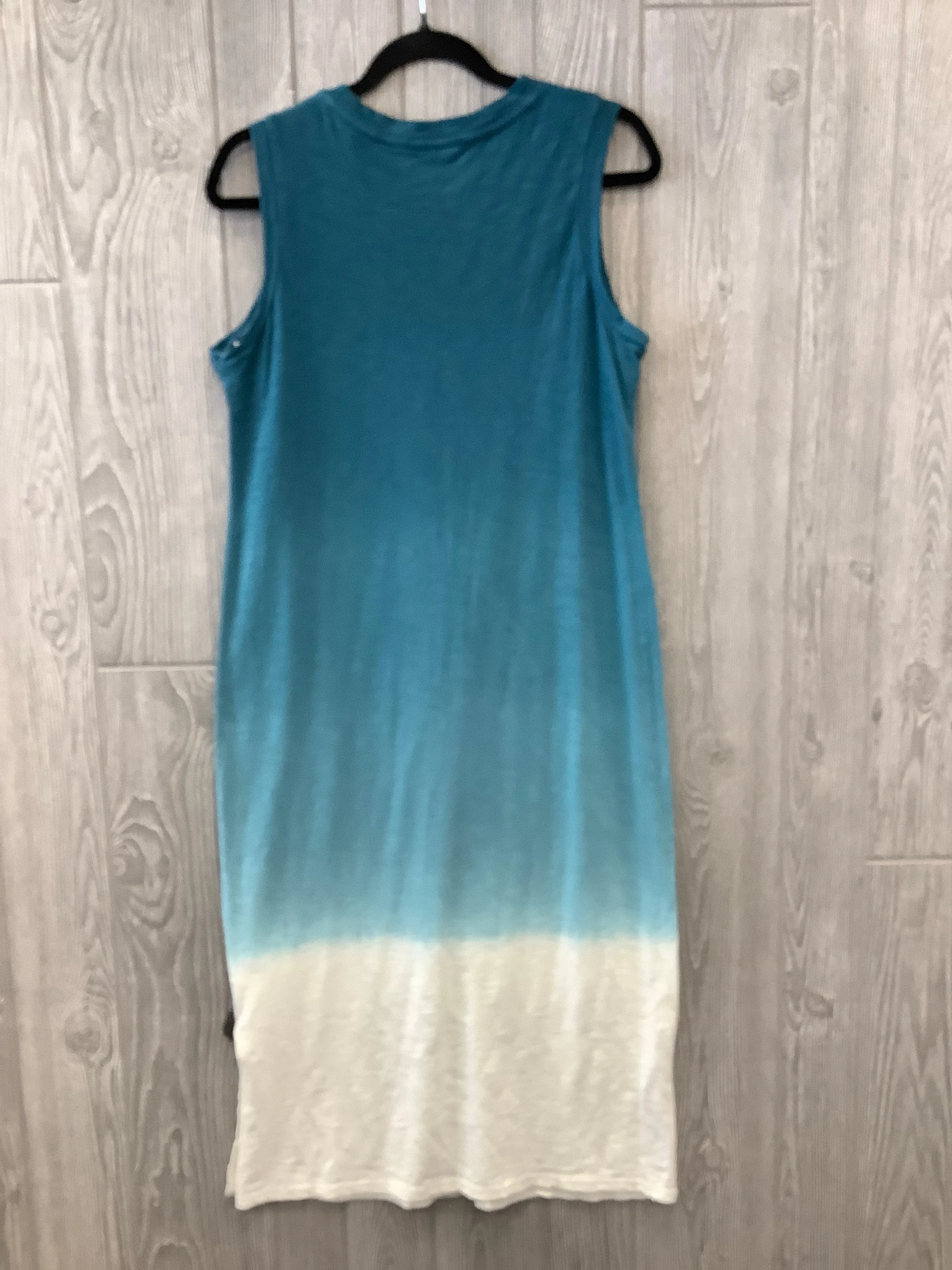 Blue Dress Casual Maxi Universal Thread, Size S