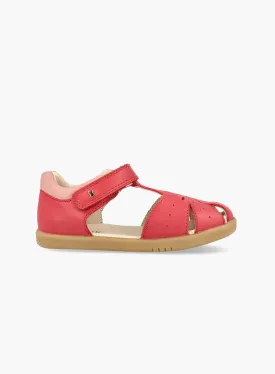 Sure! An optimized title for the Bobux Compass Sandals in Red/Rose could be:

Bobux Kids Compass Sandals in Vibrant Red/Rose - Stylish and Comfortable Footwear for Summer Adventures