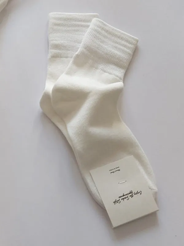 Casual Simple 9 Colors Socks