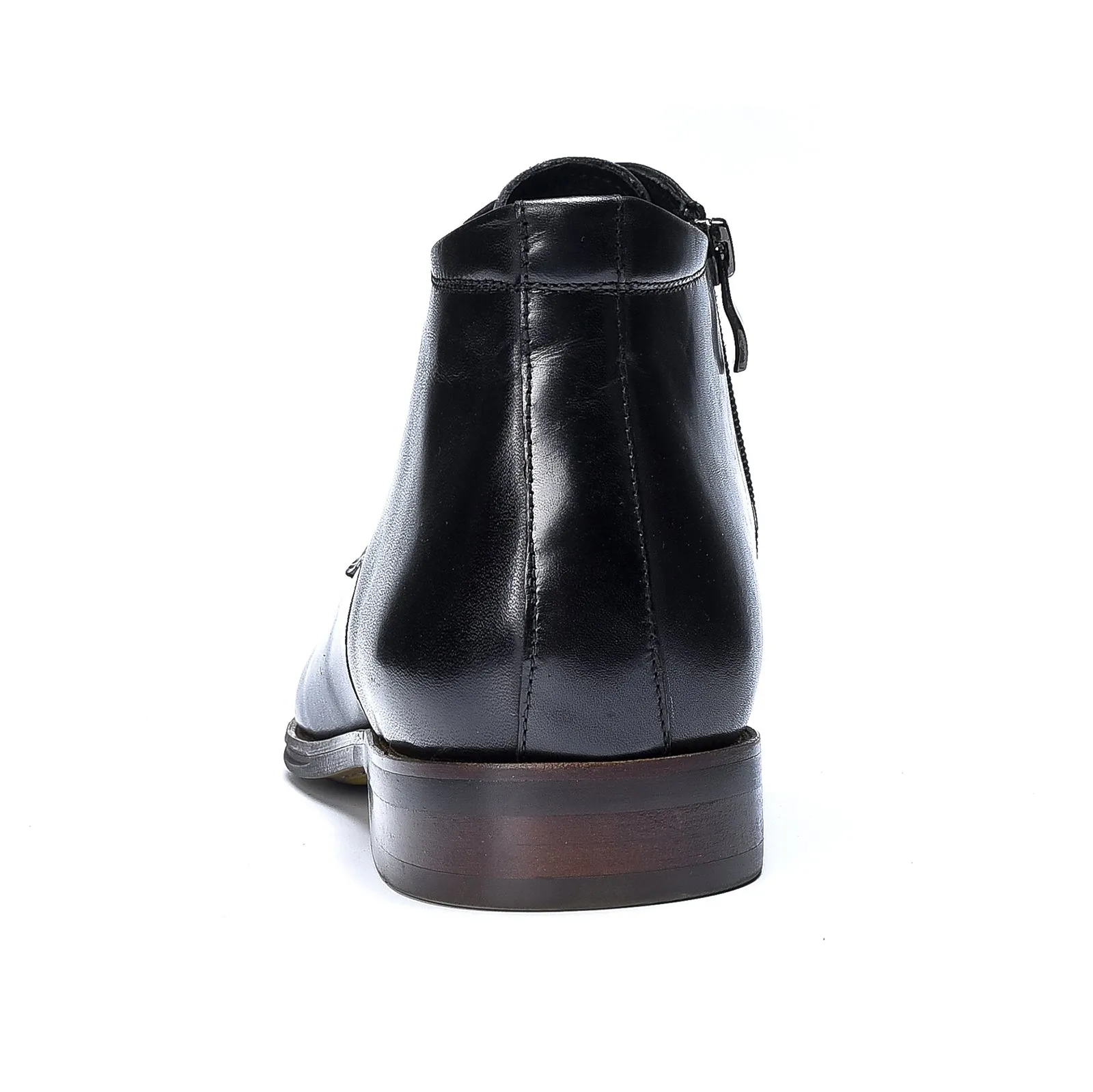 Chukka leather dress boots