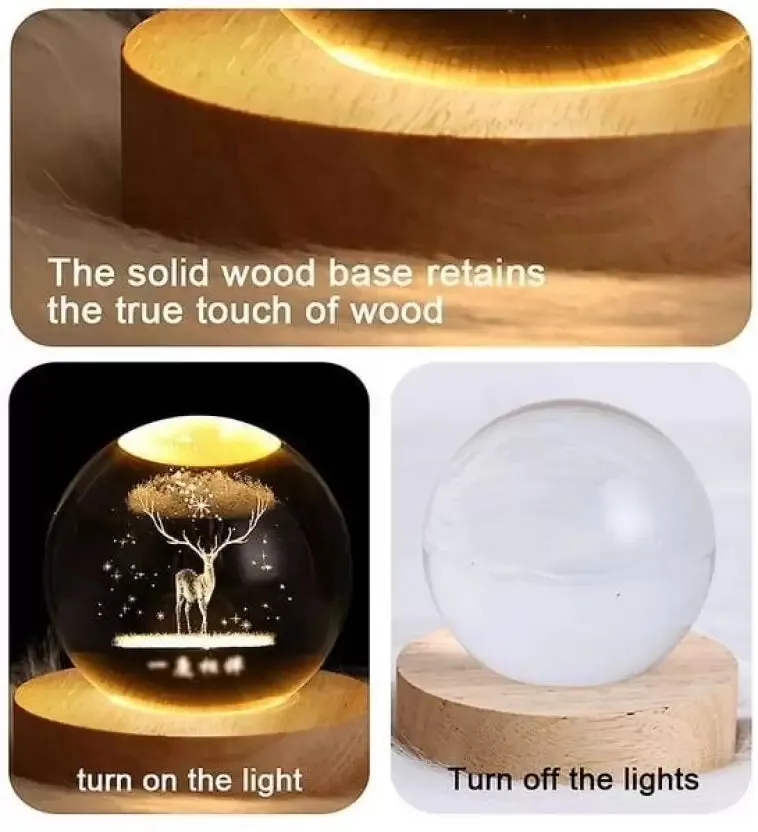 CRYSTAL BALL _NIGHT LAMP