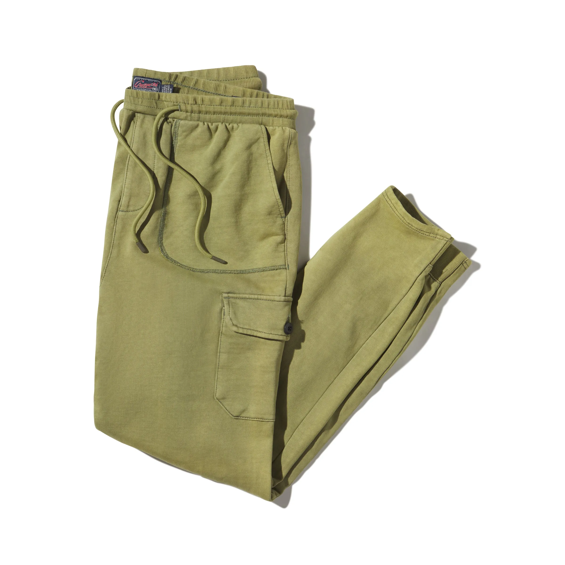 Defender Loopback Cargo Jogger - Avocado