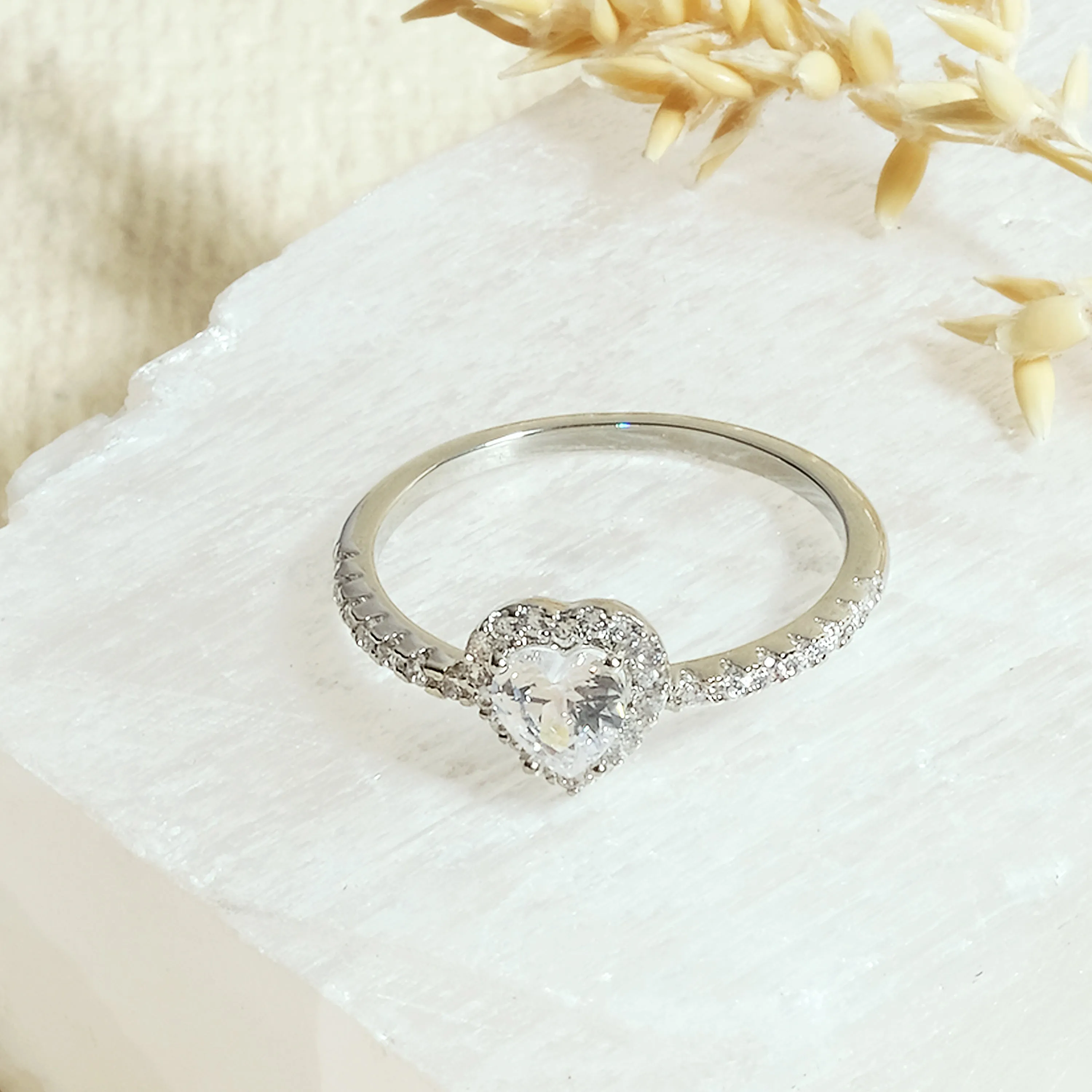 Diamond Shaped Rings