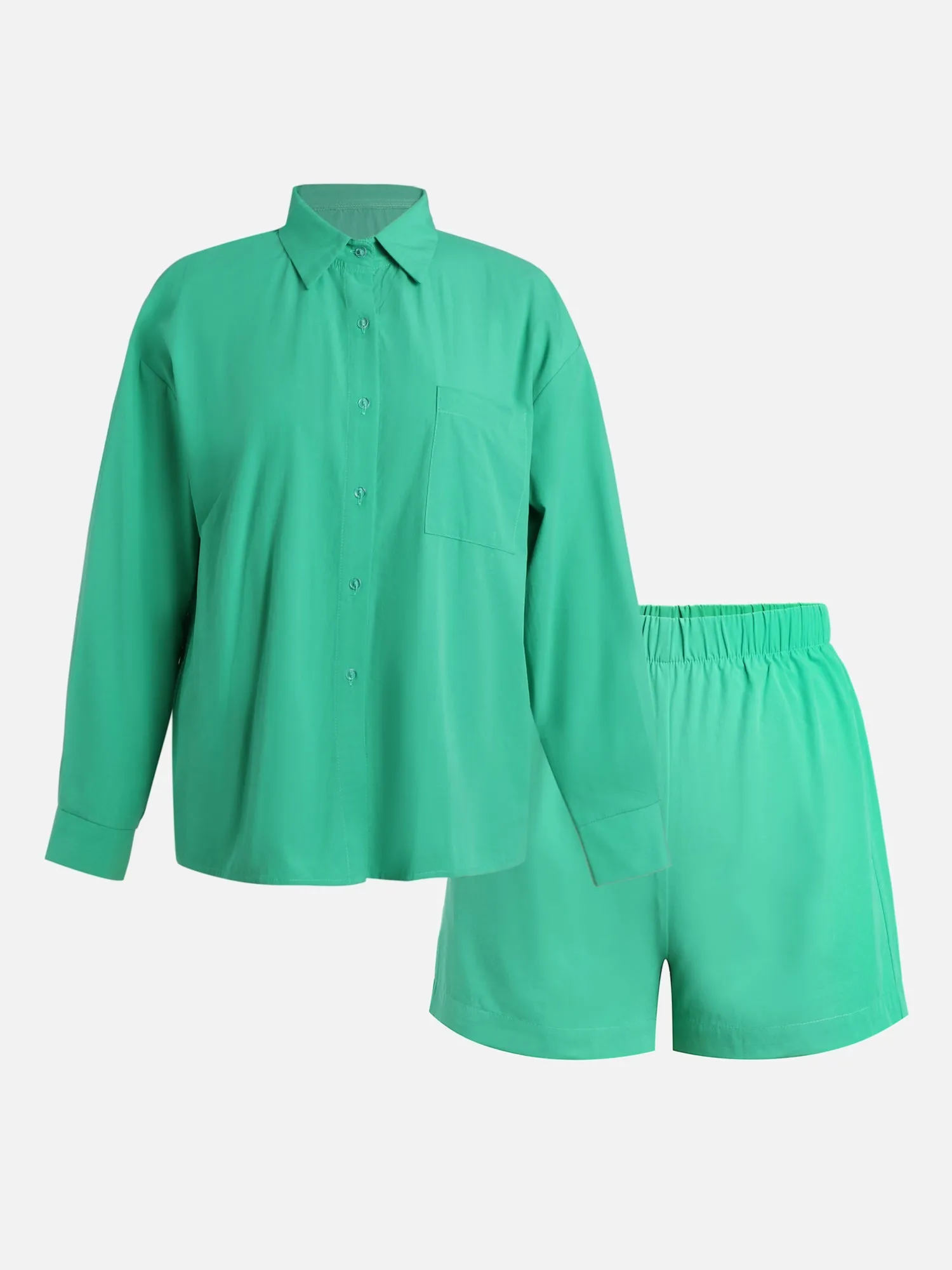 Easygoing Green Matching Set