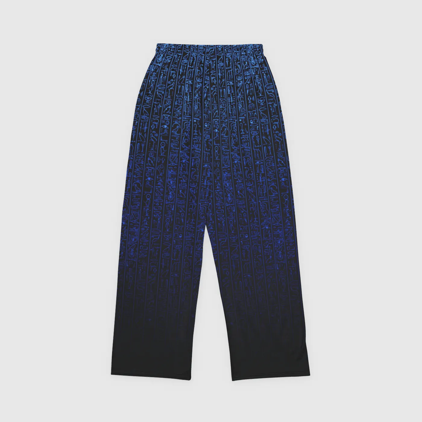 Egyptian Glyphs Blue Lounge Bottoms