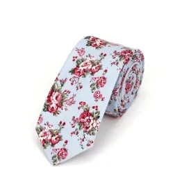 Floral Casual Cotton Boho Tie