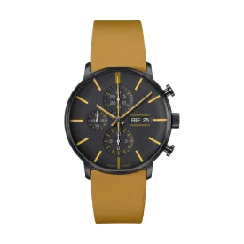 Form A Chronoscope Brown on Brown Strap