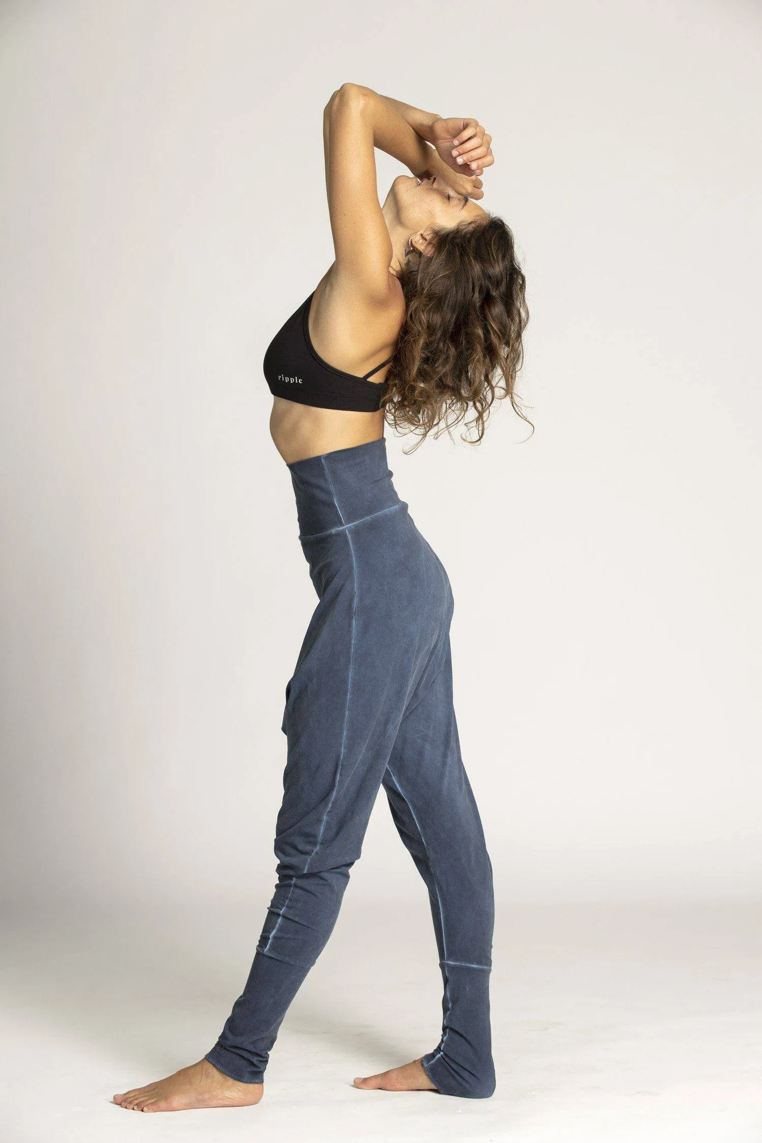 I'mPerfect Stonewash Harem Pants 35%off