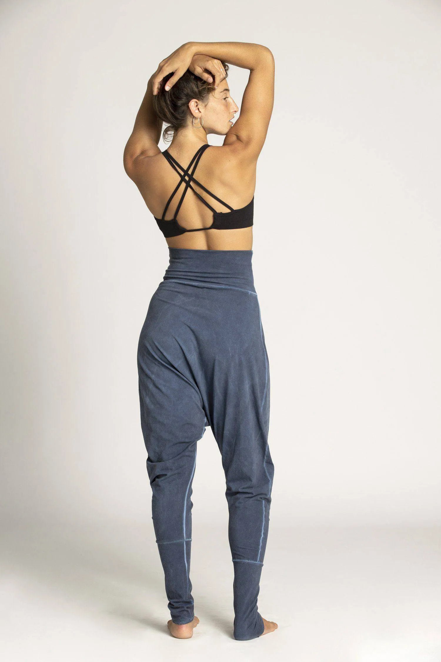 I'mPerfect Stonewash Harem Pants 35%off