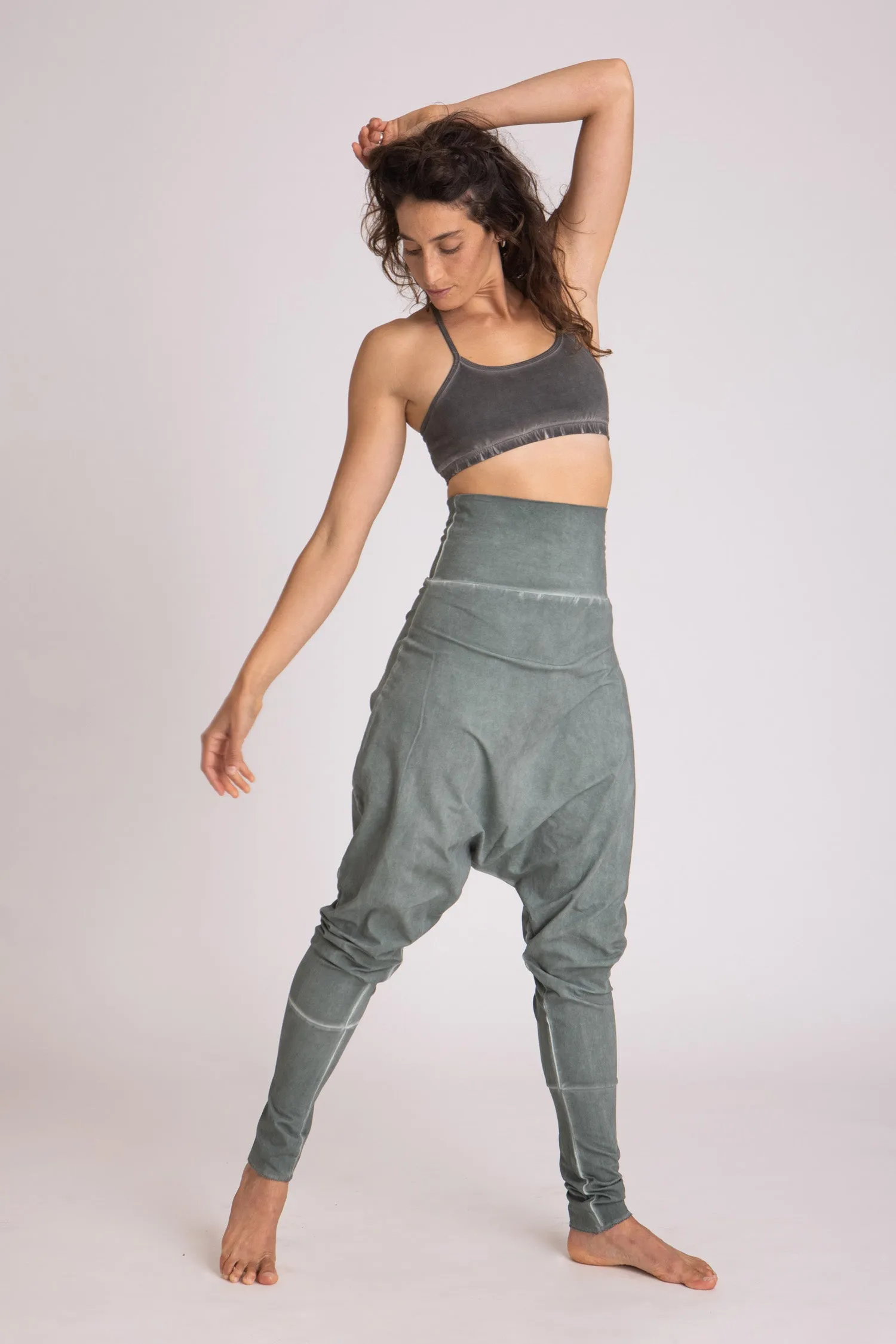 I'mPerfect Stonewash Harem Pants 35%off