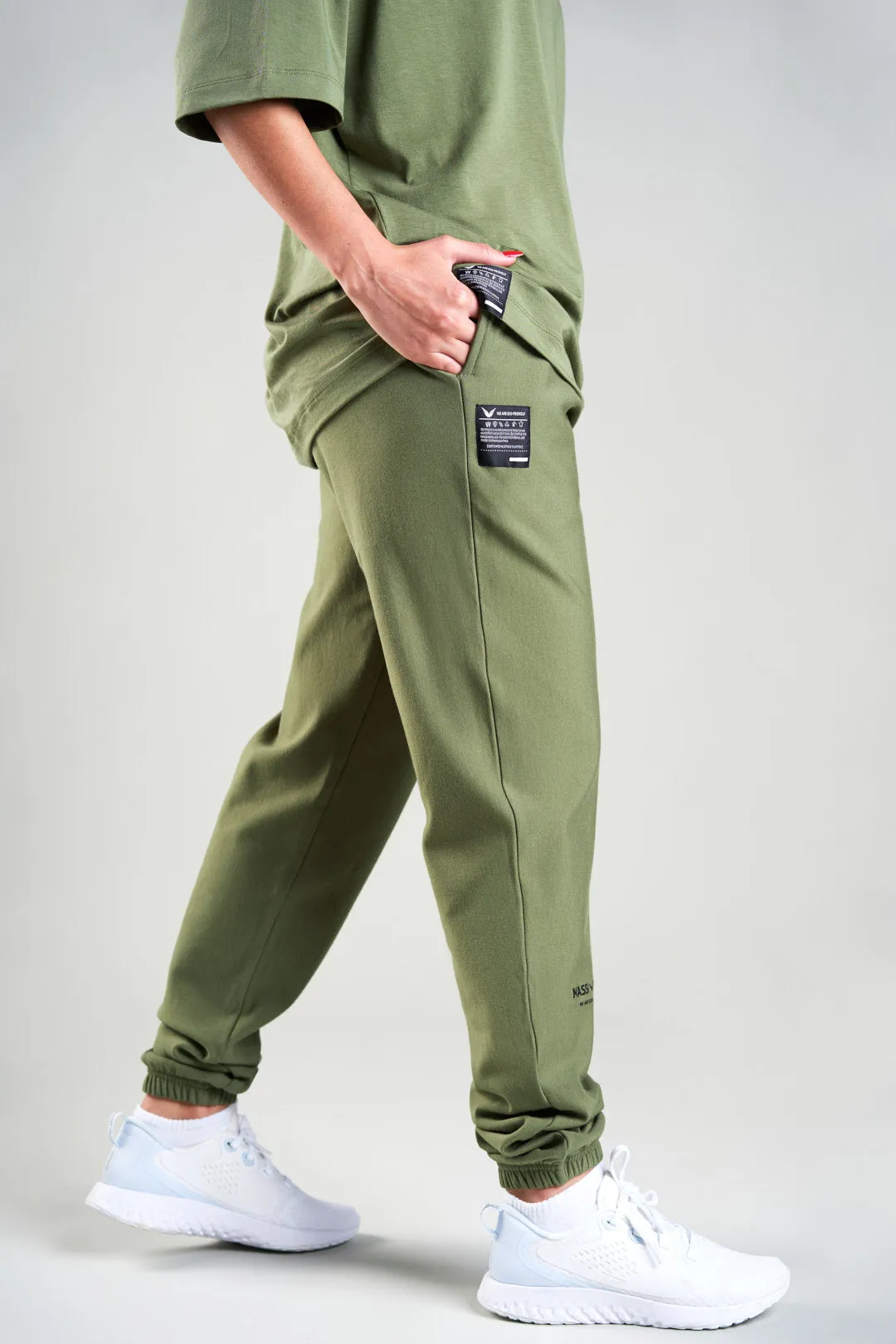 J019MI Organic Cotton & Bamboo Neutral Joggers