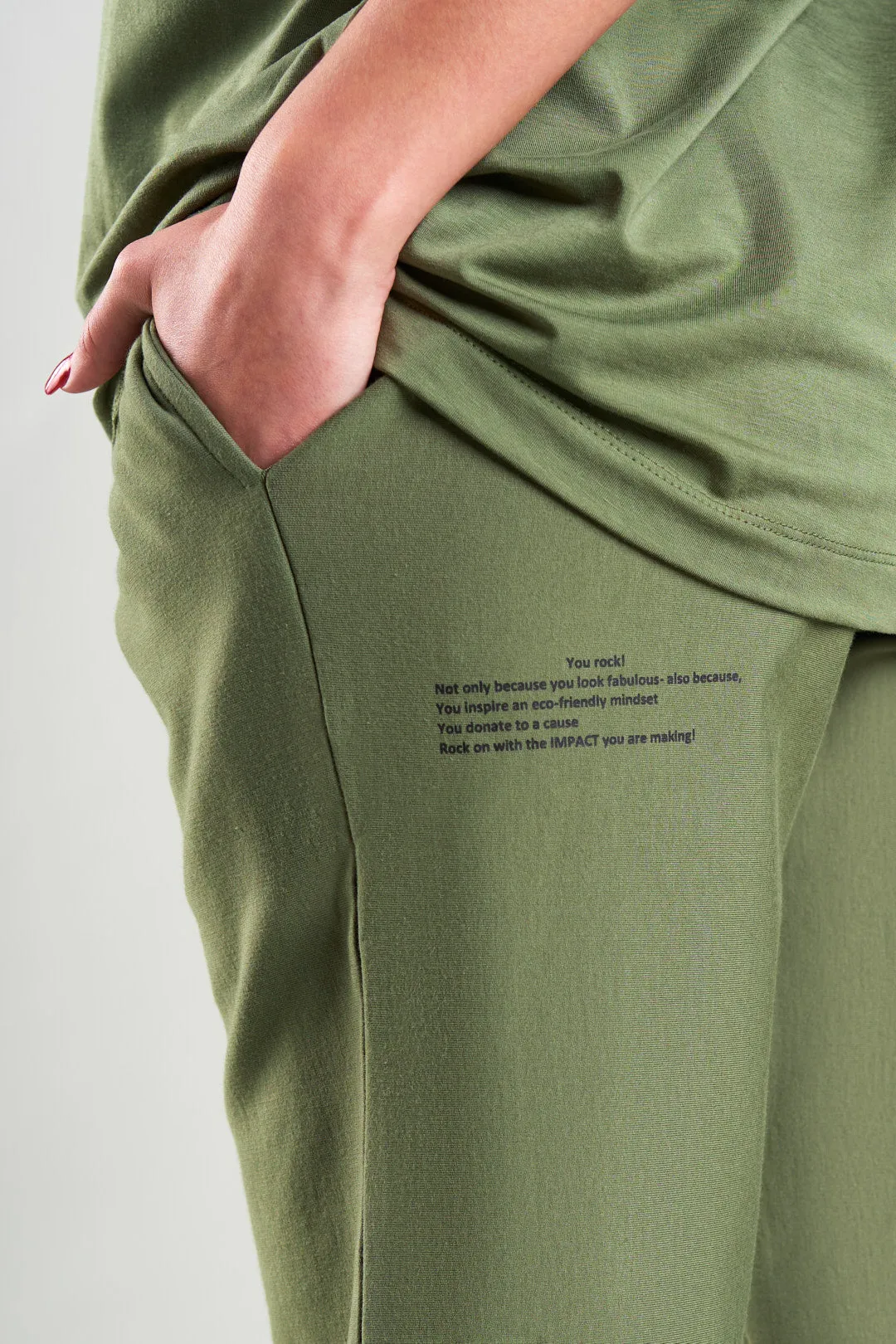 J019MI Organic Cotton & Bamboo Neutral Joggers