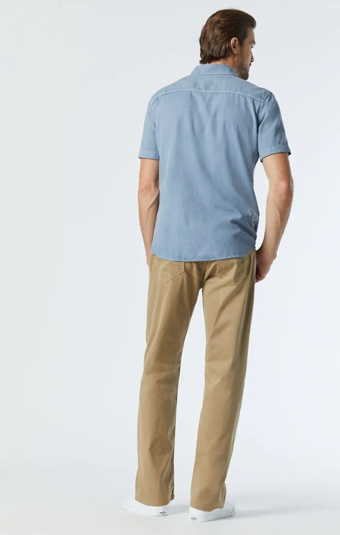 MAX WIDE LEG IN BRITISH KHAKI TWILL