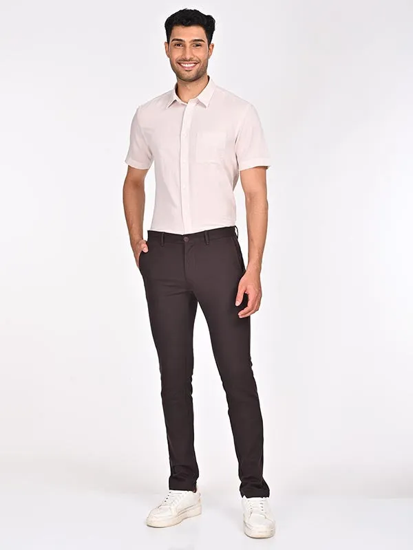 Men Brooklyn Fit Cotton Stretch Trouser