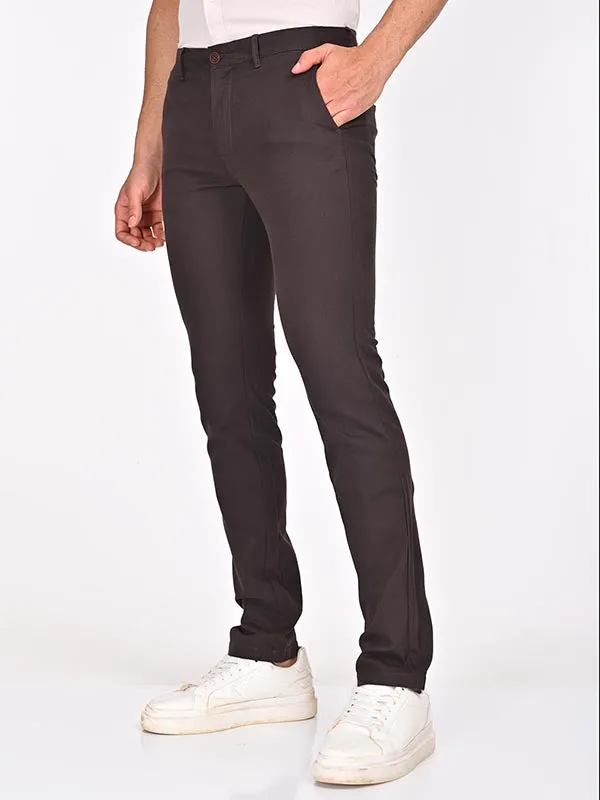 Men Brooklyn Fit Cotton Stretch Trouser