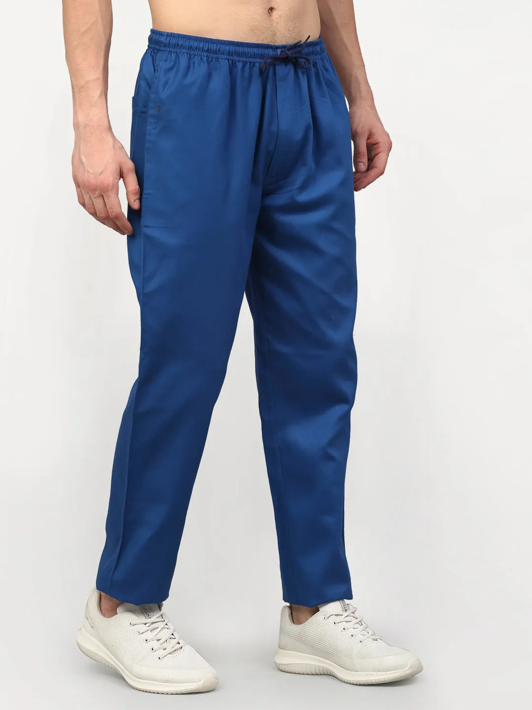 Men's Cotton Solid Track Pants