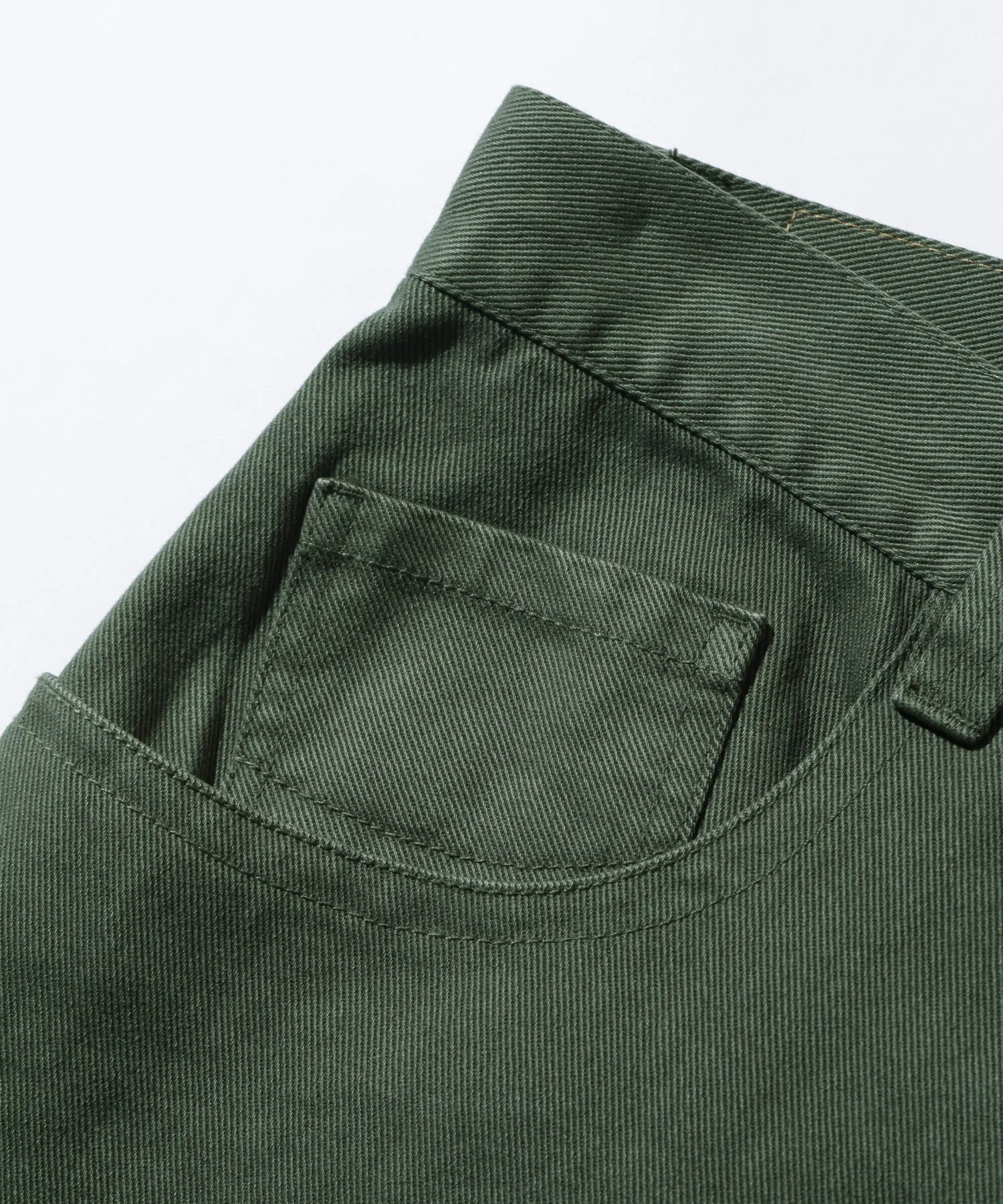 OVAL LOGO TWILL WIDE PANTS