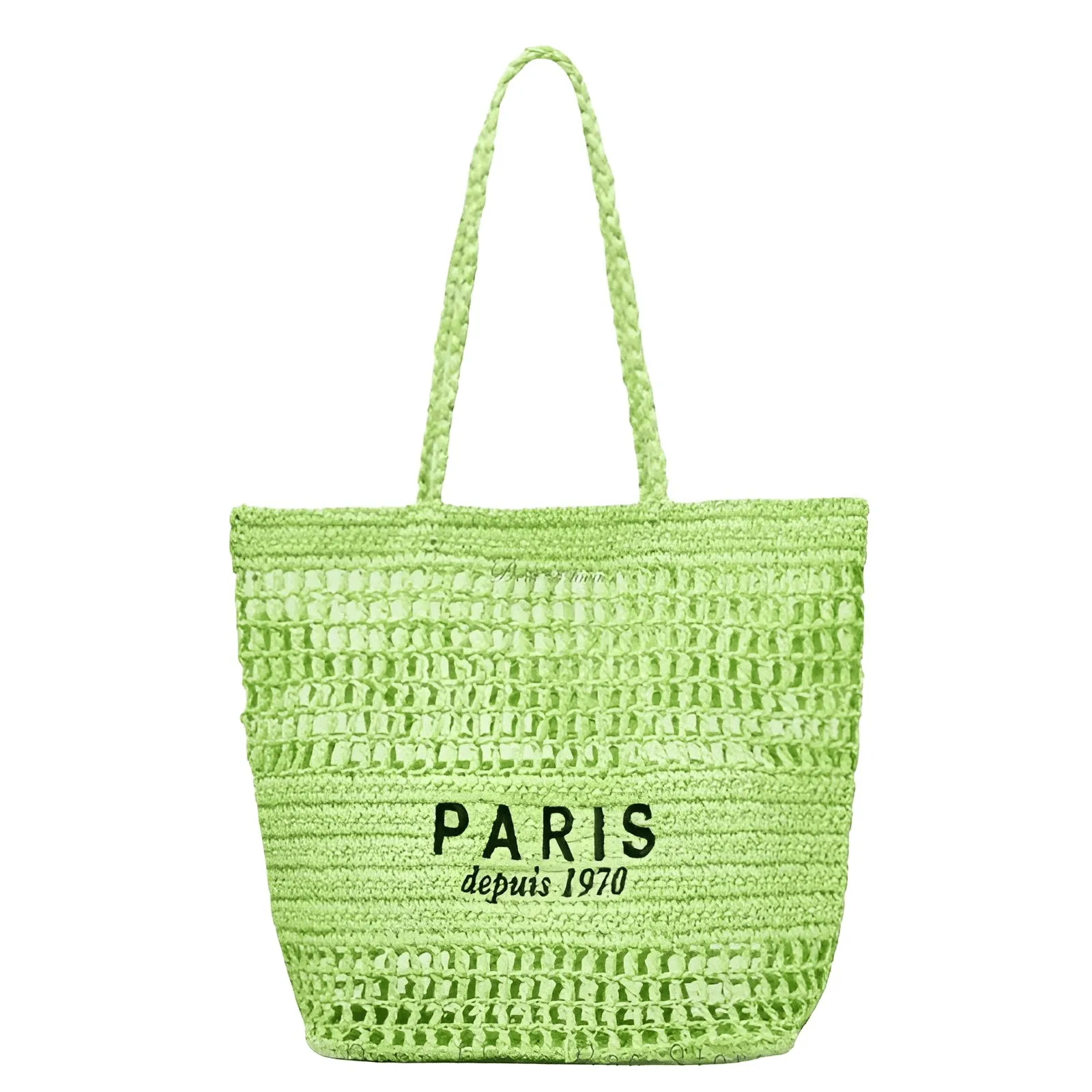 Raffia Straw Paris Bags