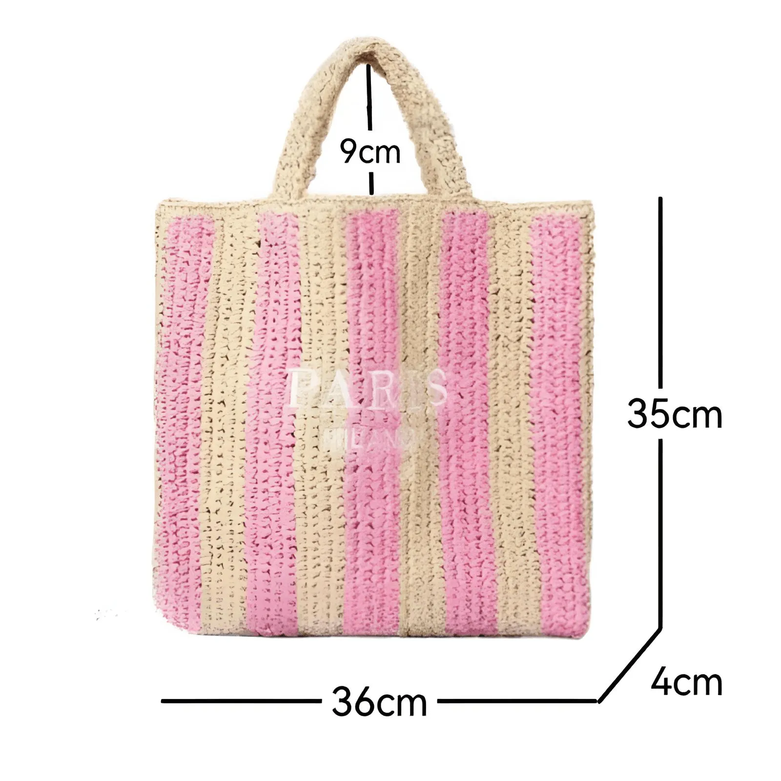 Raffia Straw Paris Bags