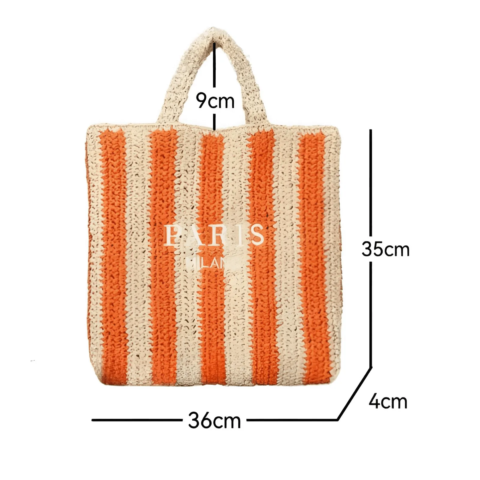 Raffia Straw Paris Bags