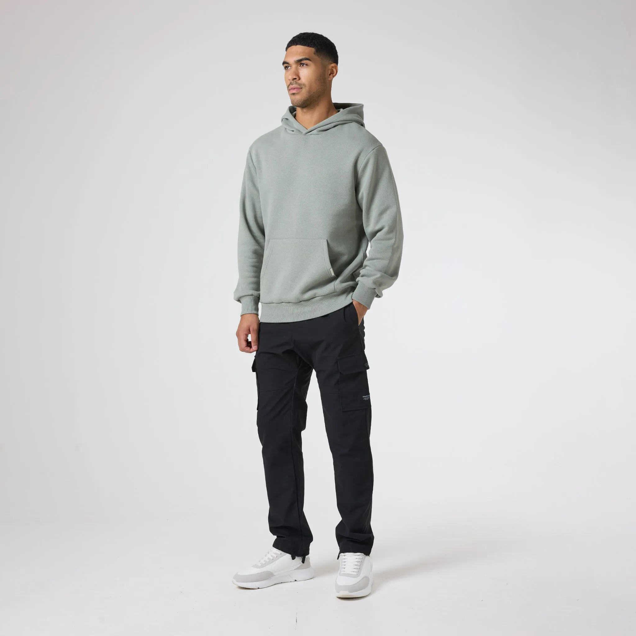 Relaxed Fit Hoodie | Khaki