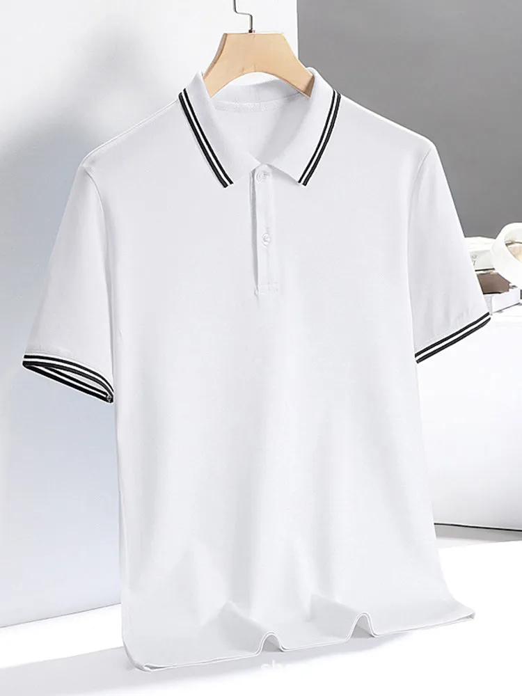 Retro Stripe Polo