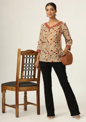 Timeless Elegance Cotton Top